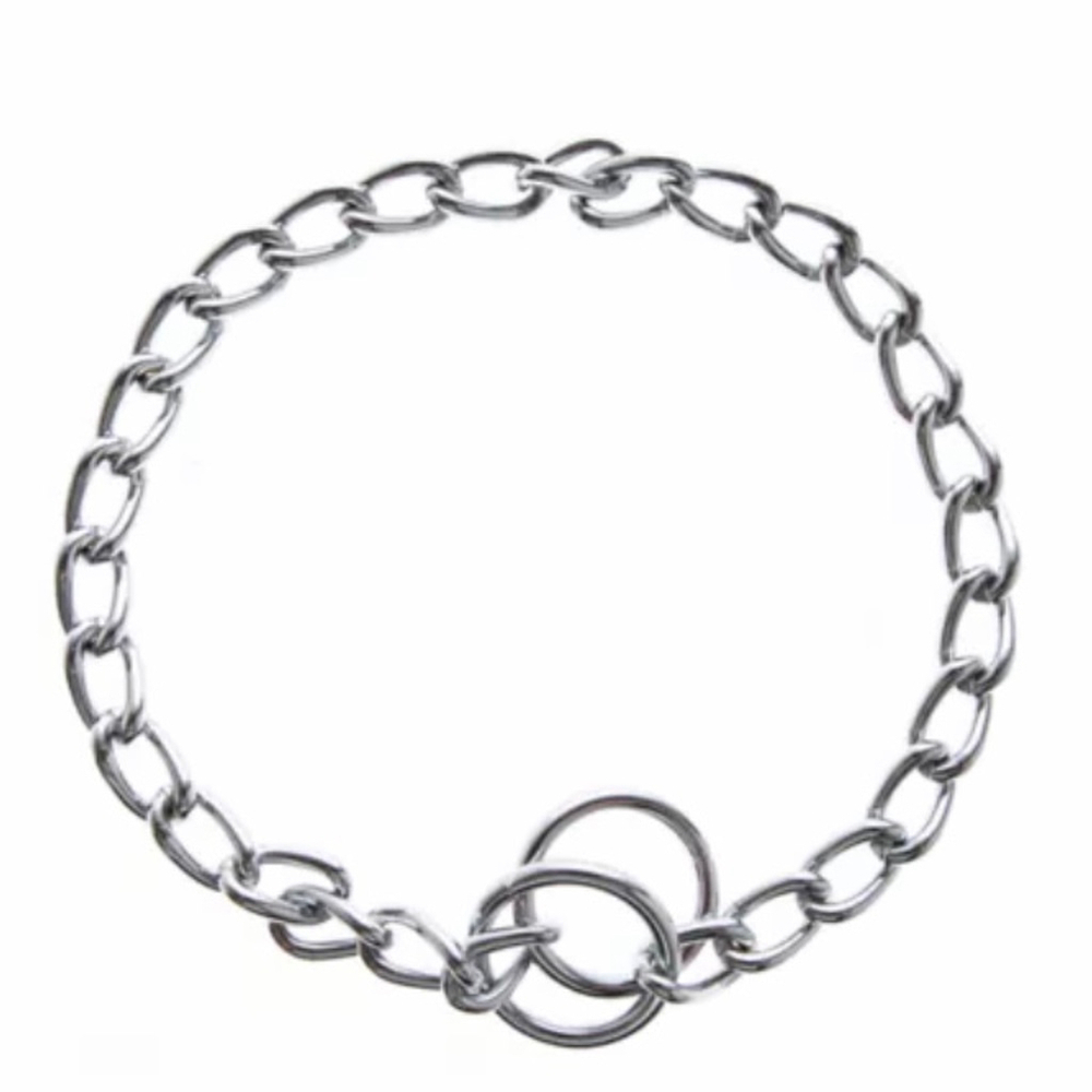 Top Paw Chain Dog Collar for Training XL